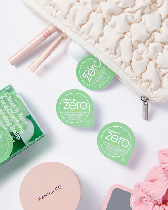 Kit Viagem Balm de Limpeza Banila Co Clean it Zero Pore Clarifying